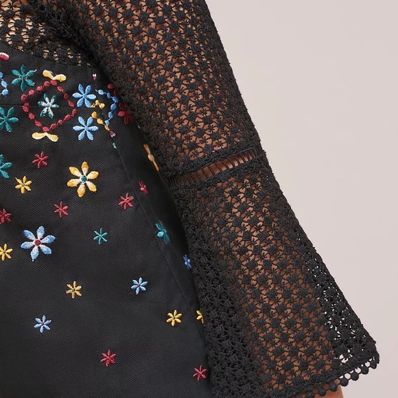 Anthropologie Akemi + Kim Maud Embroidered Shift Dress - Picture 5 of 7